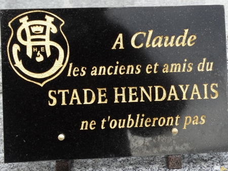 plaque Claude Don