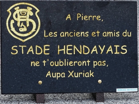 Plaque Bassagaitz
