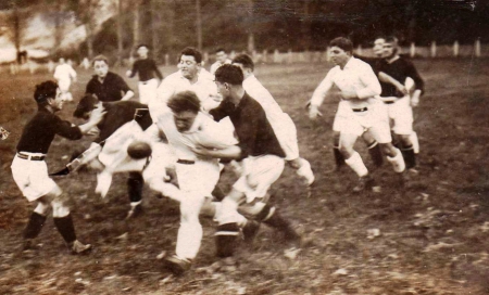 saison 1925-1926: Iriondo "la lime" au travail