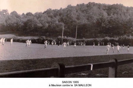 saison 1955 à Mauléon contre Mauléon