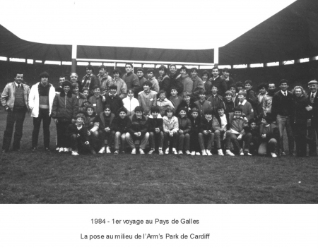 1984 à l'Arms park de Cardif