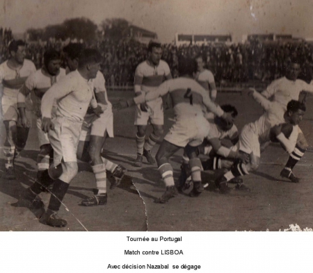 1936 Tournée du Stade Hendayais au Portugal