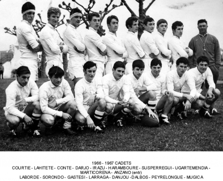 saison 1966-1967: les cadets