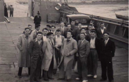 1946 voyage de fin de saison à la Tremblade