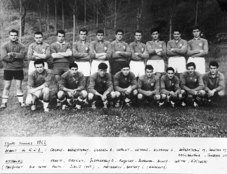 saison 1962: les juniors