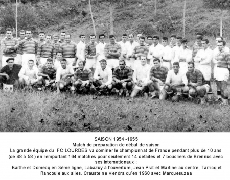 saison 1954-1955