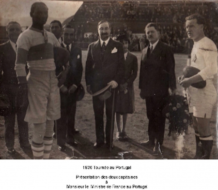 1936 Tournée du Stade Hendayais au Portugal