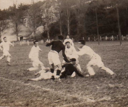 saison 1925-1926: les trois-quarts s'amusent
