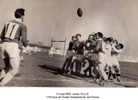 5 mars 1950 contre Tulle