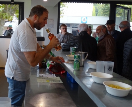 Repas d'avant-match