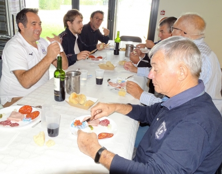 Repas d'avant-match